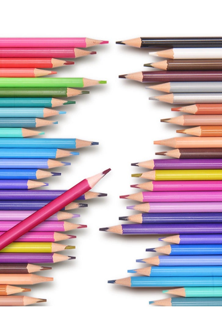 Erasable colored pencil cylindrical handle 24 color children's and students' graffiti drawing pen - Image 1