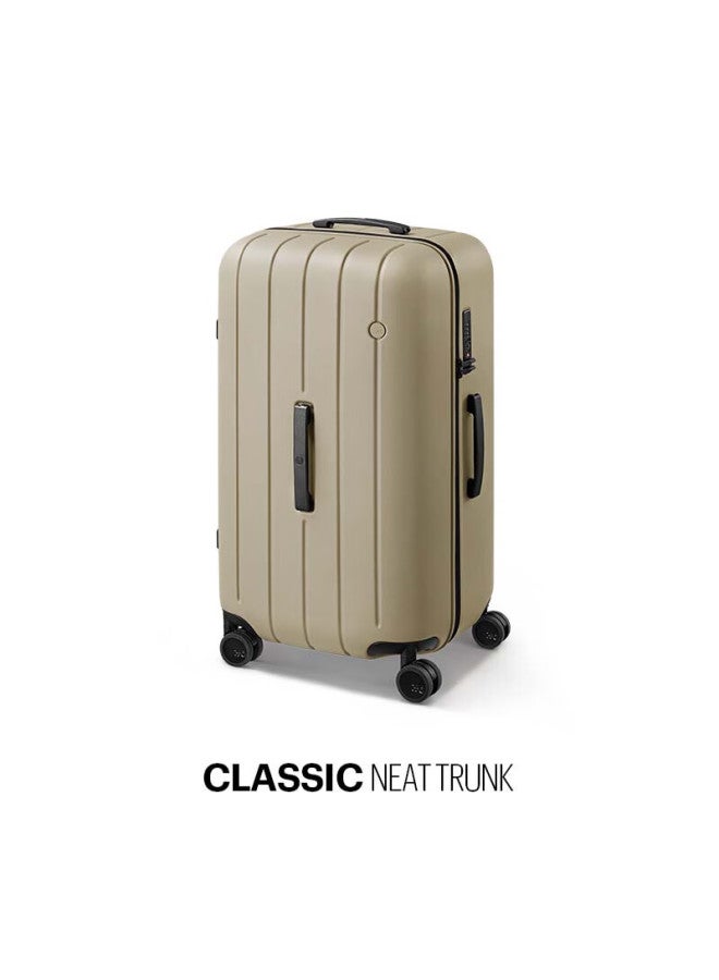 Ito Luggage Neat Suitcase, Trolley Case For Men And Women, Carry-on Luggage, 360° Wheels, Large Capacity, Sand Brown, 26 Inches - Image 1