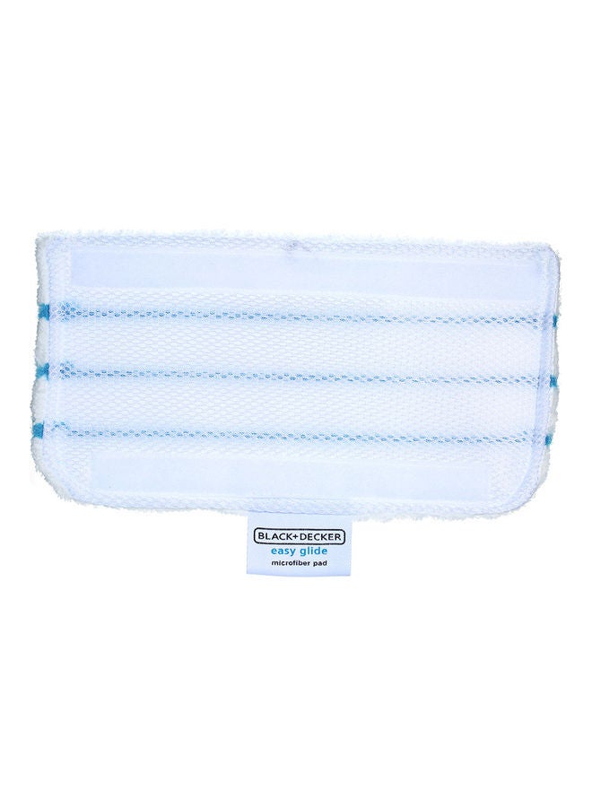 NIBEMINENT Pack Of 3 Replacement Mop Pads White/Blue 31x17cm - Image 4