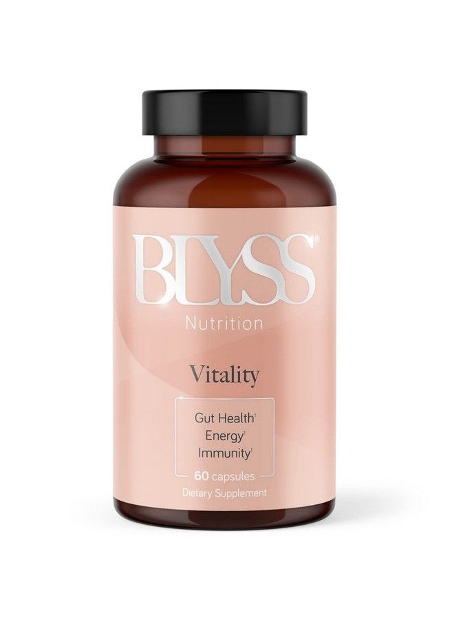BLYSS Nutrition - Organic Irish Sea Moss Capsules For Women Seamoss Bladderwrack & Burdock Capsules For Energy & Joint Health Anti Aging Seamoss Pills Vegan & Organic Sea Moss Capsules For Gut Health & Metabolism - Image 1