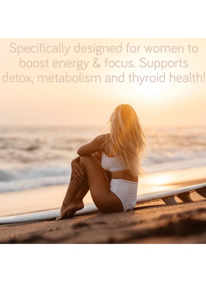 BLYSS Nutrition - Organic Irish Sea Moss Capsules For Women Seamoss Bladderwrack & Burdock Capsules For Energy & Joint Health Anti Aging Seamoss Pills Vegan & Organic Sea Moss Capsules For Gut Health & Metabolism - Image 1