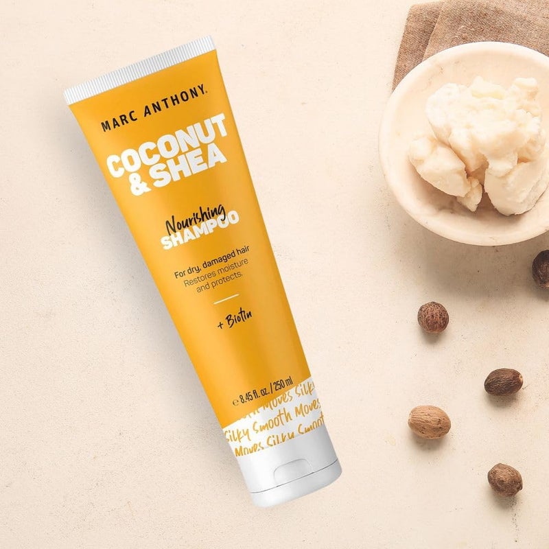 Marc Anthony Oil Shea Butter Hydrating Shampoo Ounces, Coconut, 8.4 Fl Oz - Image 4