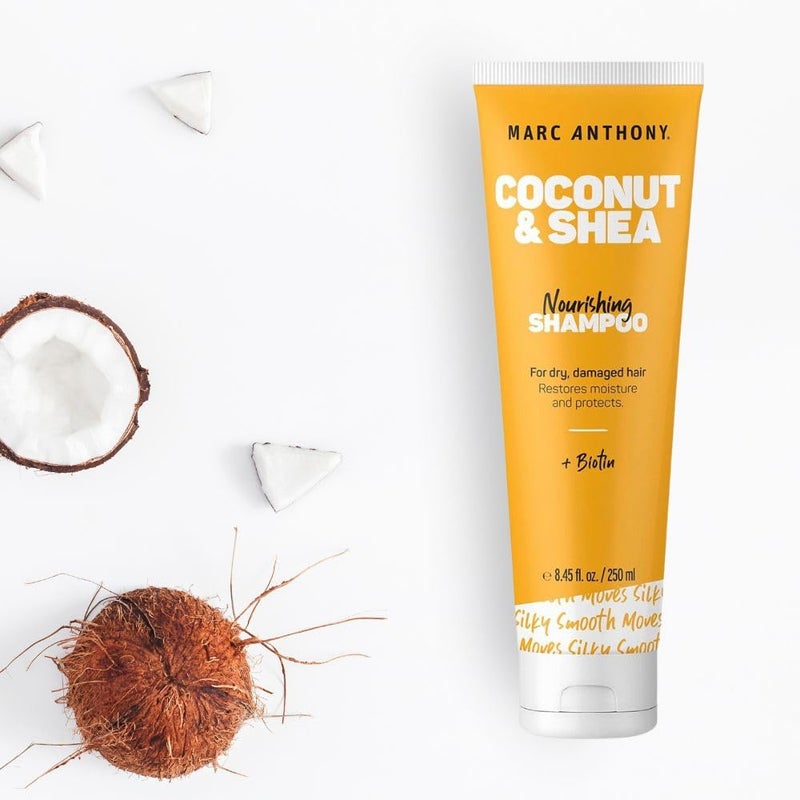 Marc Anthony Oil Shea Butter Hydrating Shampoo Ounces, Coconut, 8.4 Fl Oz - Image 5