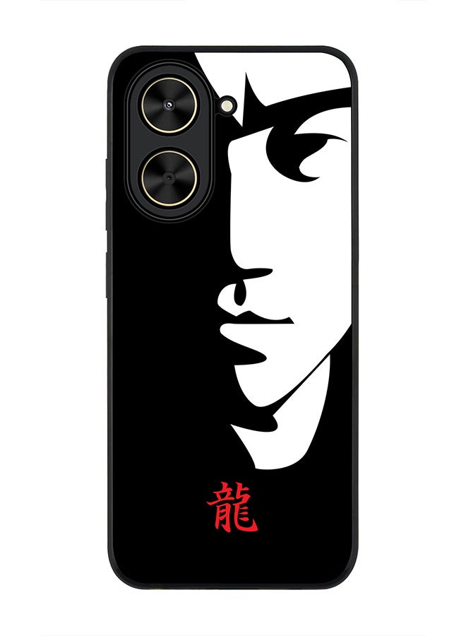 Stylizedd For Xiaomi Poco C71 / Redmi A5 4G Case,Slim fit Camera Protection, Shockproof Thin Phone cover  - Tibute - Bruce Lee (Black)