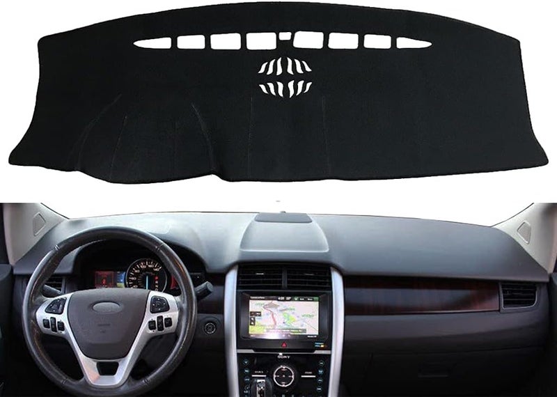 Mdashfit Dash Cover Dashboard Mat for Ford Edge 2011 2012 2013 2014 with Center Dash Speaker CMJ54 - Image 1