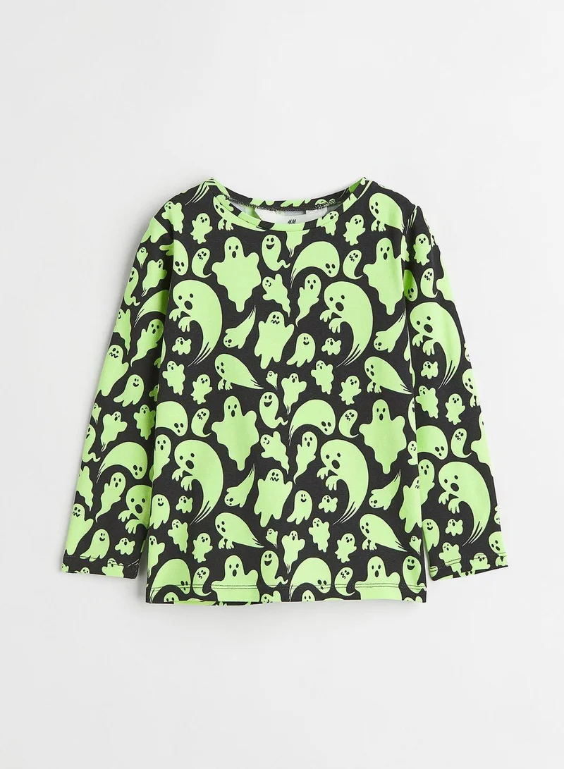 H&M Kids Graphic Print Jersey Top