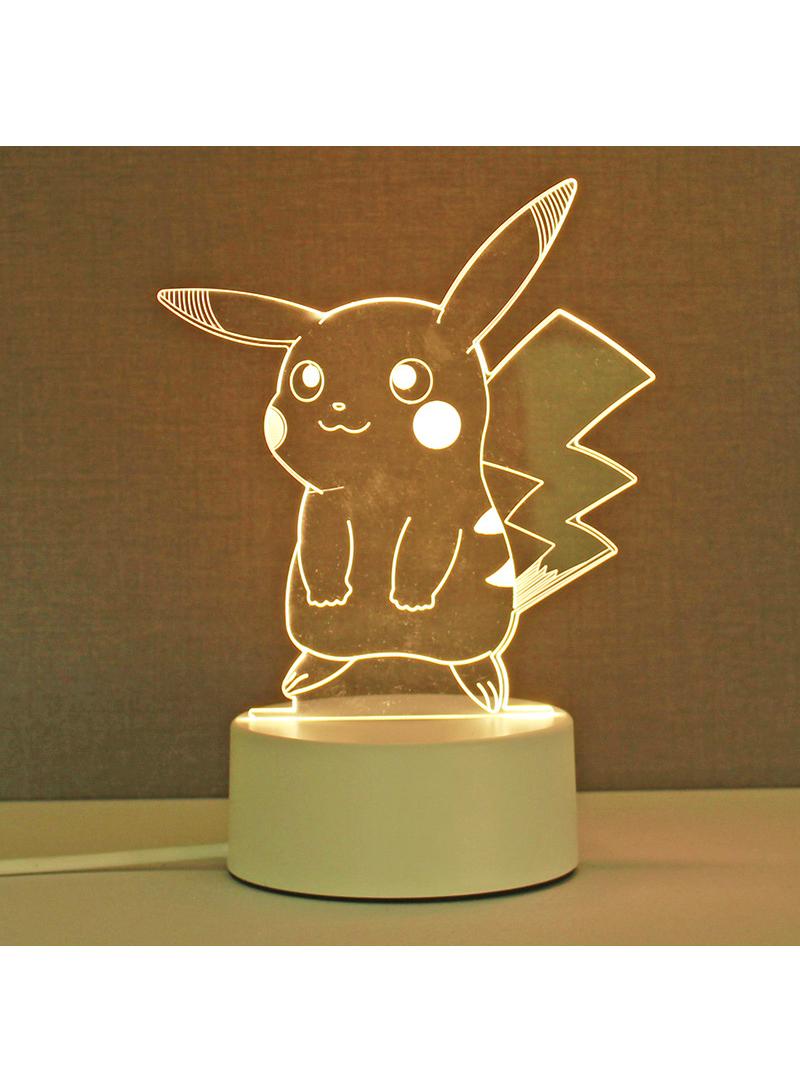 Creative 3D Three Color Desk Lamp Night Lamp Birthday Gift Festive Atmosphere Lamp Desk Lamp