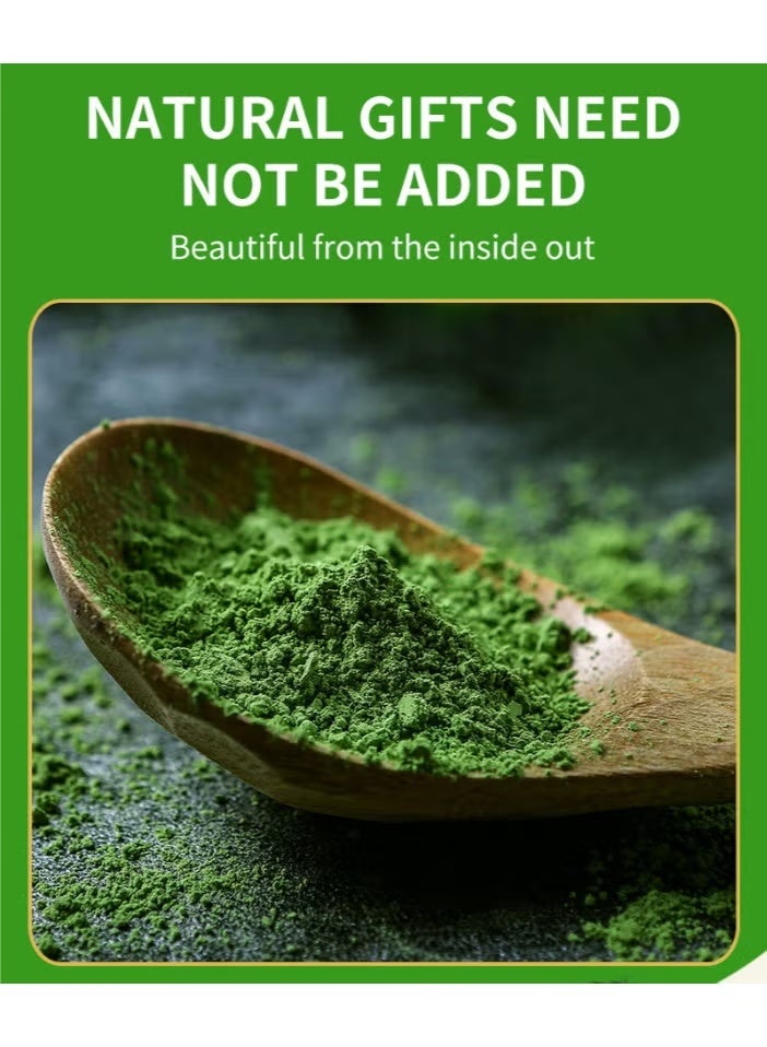 FITGUM Organic Barley Powder, Organic Pure Barley Flour,50X Glutathione+Collagen,Super Green Powder 3g*15bags - Image 3