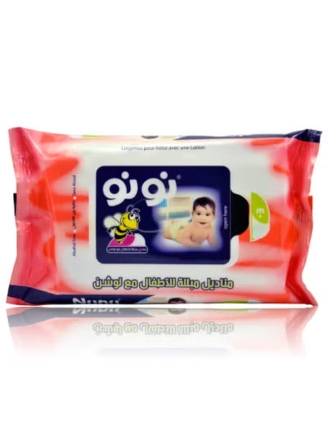 Nunu 2Pcs Nunu Soft & Gentle Baby Wet Wipes – 40 Wipes Pack - Image 2