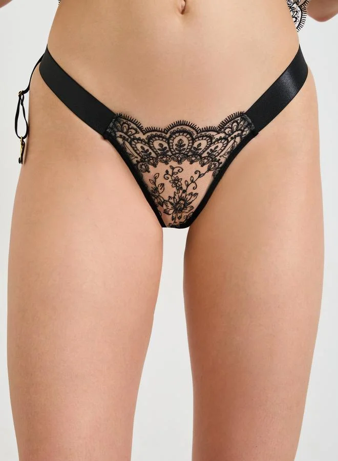 Take Two  Coffee Brown Bralette and Short Lingerie Set for Women | Best Price UAE