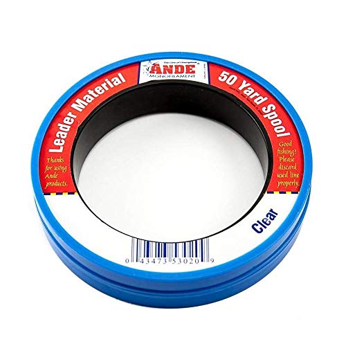 Ande PCW50-30 Mono Leader Wrist, Clear, 30lb - Image 4