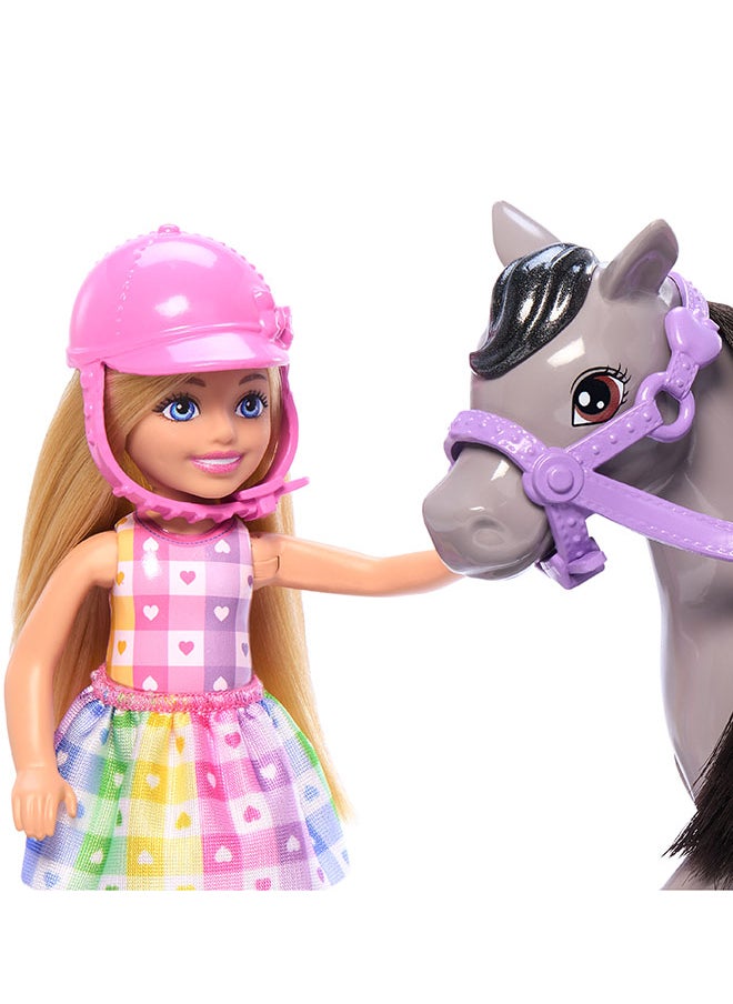 Barbie - Club Chelsea™ & Pony- Blonde - Image 1
