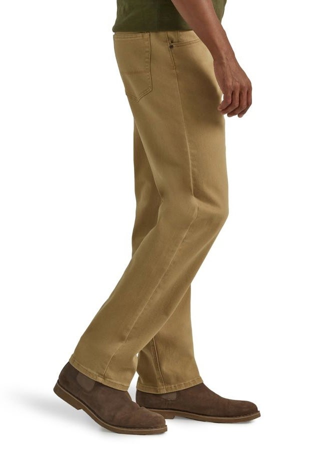 Wrangler Authentics جينز مرن كلاسيكي للرجال بخمسة جيوب مقاس 38W x 29L - Image 2