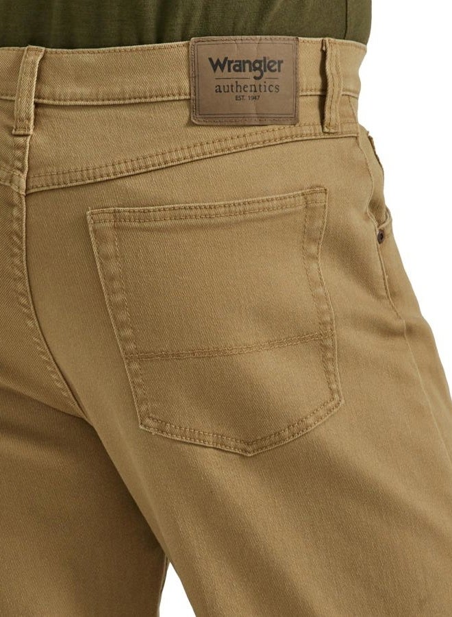 Wrangler Authentics جينز مرن كلاسيكي للرجال بخمسة جيوب مقاس 38W x 29L - Image 4