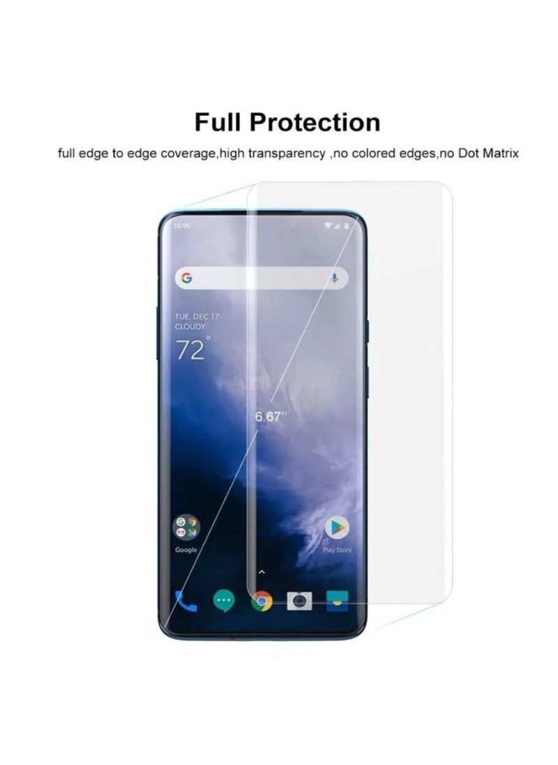 Lito Lito OnePlus 9 Pro/Oneplus 10 Pro/Oneplus 11/Oneplus 11 Pro/Reno 8T 5G/Find X5 Pro/Find X6 Premium UV Liquid Glue Tempered Glass Screen Protector with Edge to Edge Coverage  - Image 3