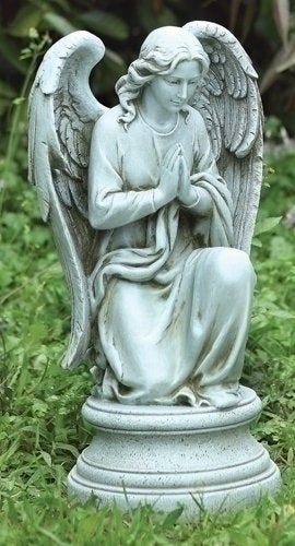Joseph's Studio by Roman 17.75" H Praying Angel Garden Statue, Religious Outdoor Decor - Image 2