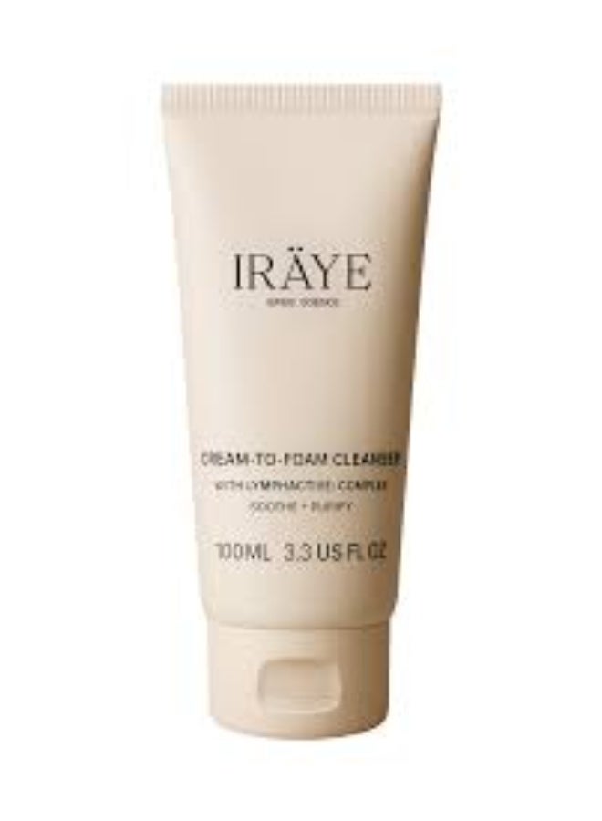 IRÄYE Cream to foam Cleanser 100ml - Image 1