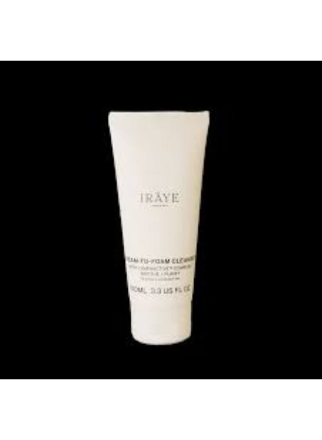 IRÄYE Cream to foam Cleanser 100ml - Image 3