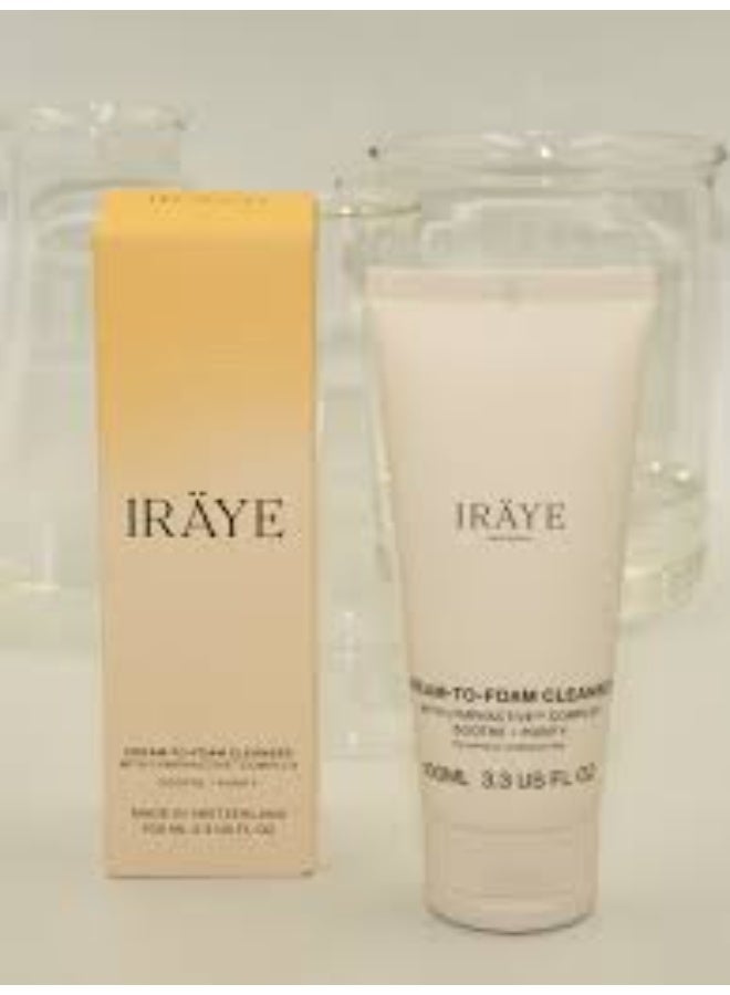 IRÄYE Cream to foam Cleanser 100ml - Image 2