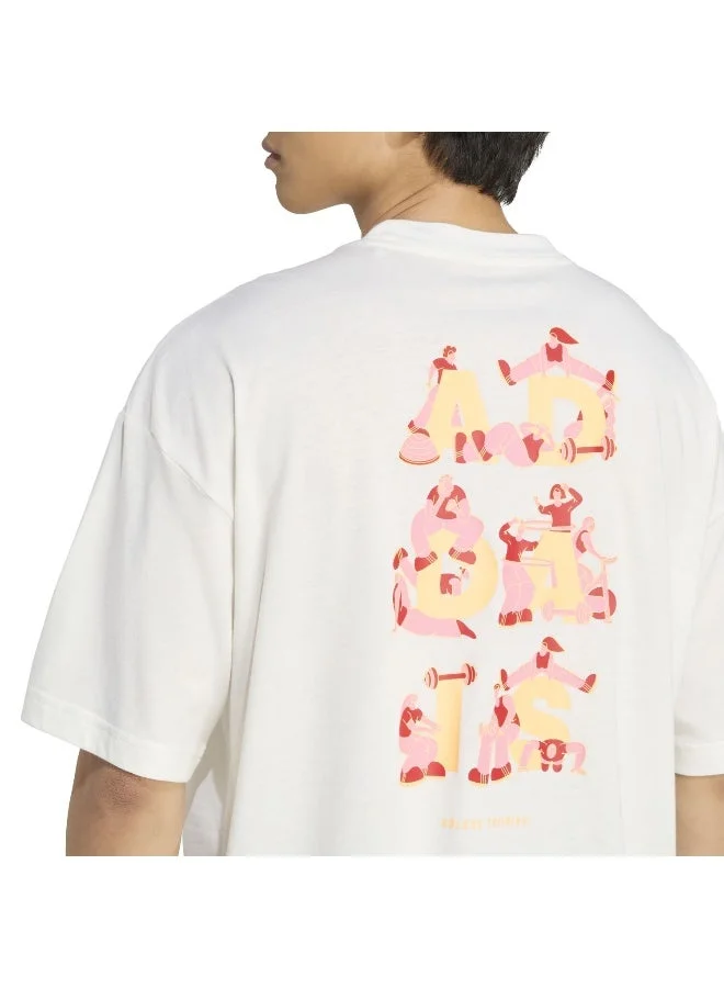 Adidas OWHITE Power Graphic Tee-Shirt for Men | Best Price UAE