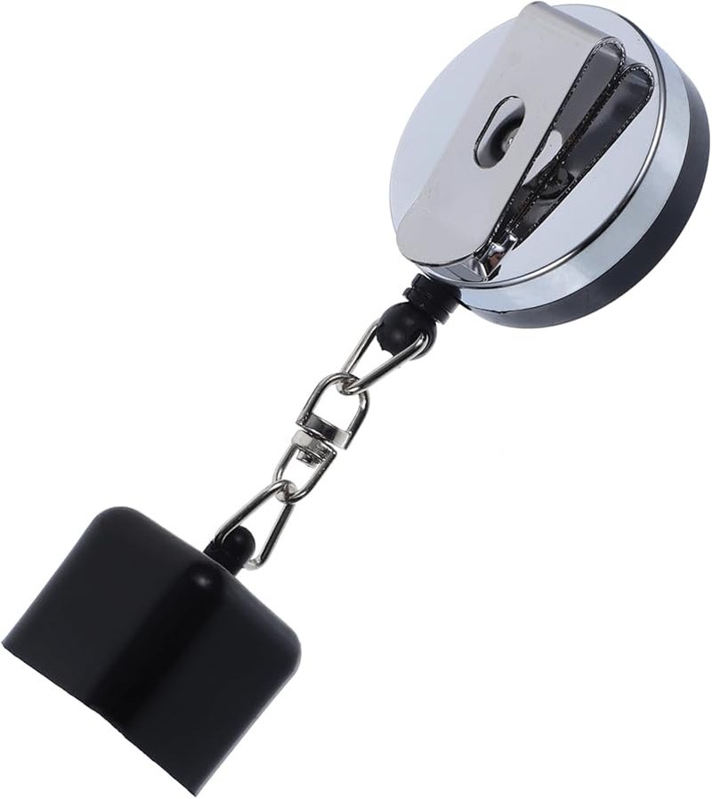 حامل طباشير البلياردو الفولاذي القابل للسحب مع قبضة مطاطية لطاولة السنوكر - Image 2