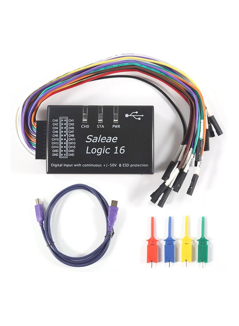 Logic USB Logic Analyzer, For Official Version, Sample Rate 100M 16 Channels Instruments - Image 1