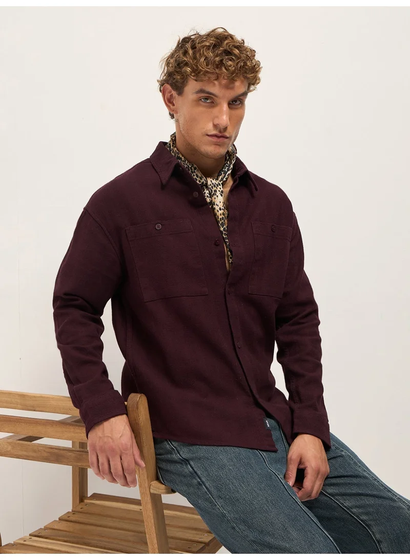 THE BEAR HOUSE  Men’s Trendy Shacket for All Seasons | Casual Overshirt Jacket for Men | Versatile Outerwear Layer for Office, Streetwear & Travel | Modern Smart Look for Everyday Outfits for Men | Best Price UAE