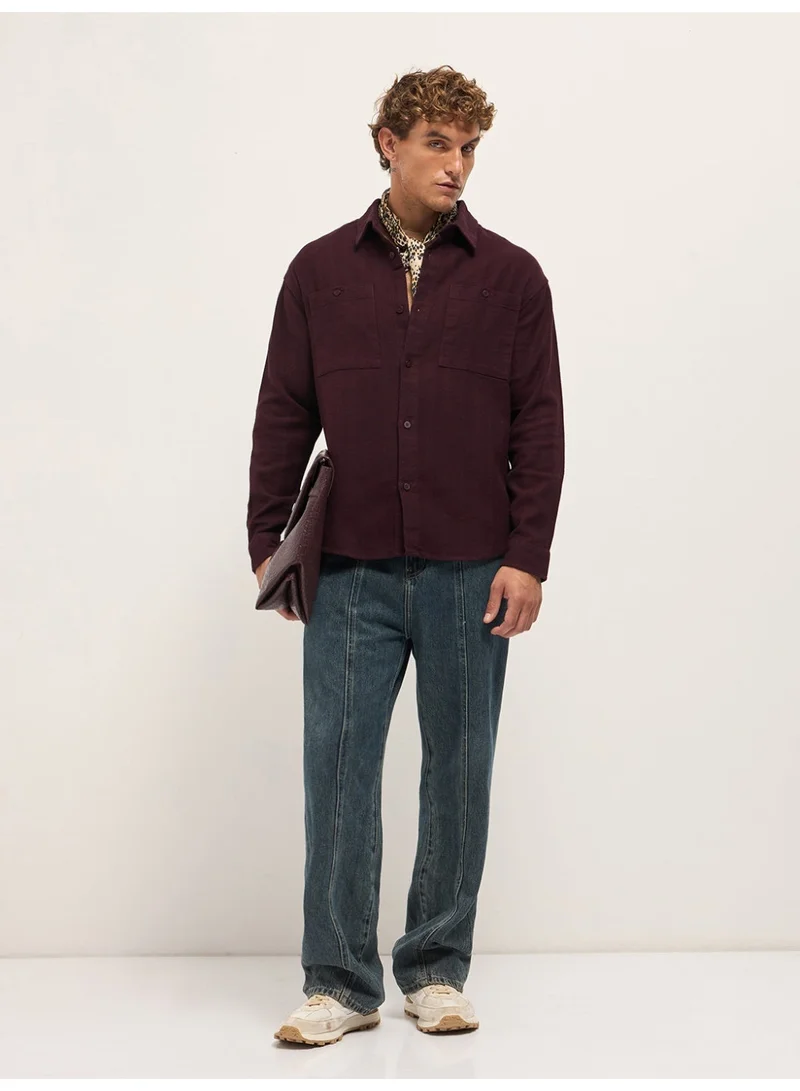 THE BEAR HOUSE  Men’s Trendy Shacket for All Seasons | Casual Overshirt Jacket for Men | Versatile Outerwear Layer for Office, Streetwear & Travel | Modern Smart Look for Everyday Outfits for Men | Best Price UAE