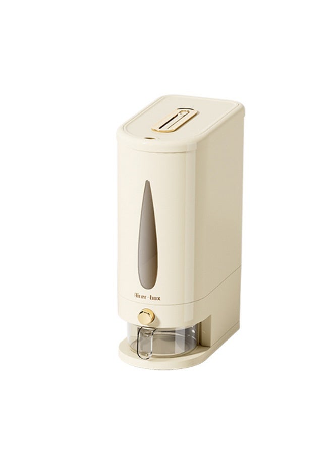 JCB CHIC حاوية الأرز، موزع الأرز، حاوية تخزين الأرز، حاوية تخزين الأرز، دلو أرز محكم الإغلاق مقاوم للرطوبة، دلو أرز جاف لحبوب الطعام الجافة لحفظ الأرز في المطبخ، خالٍ من مادة BPA (ZC-8510-1- 10 كجم) - Image 1