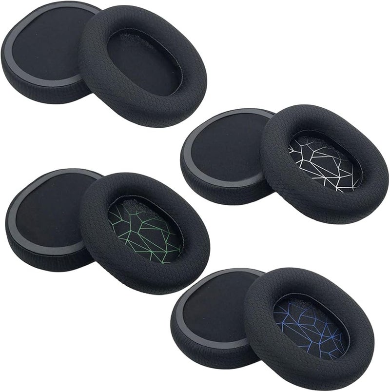 Gaming Headphone Ear Cushions Premium Memory Foam Pad With Mesh Fabric For Noise Reduction - Image 5