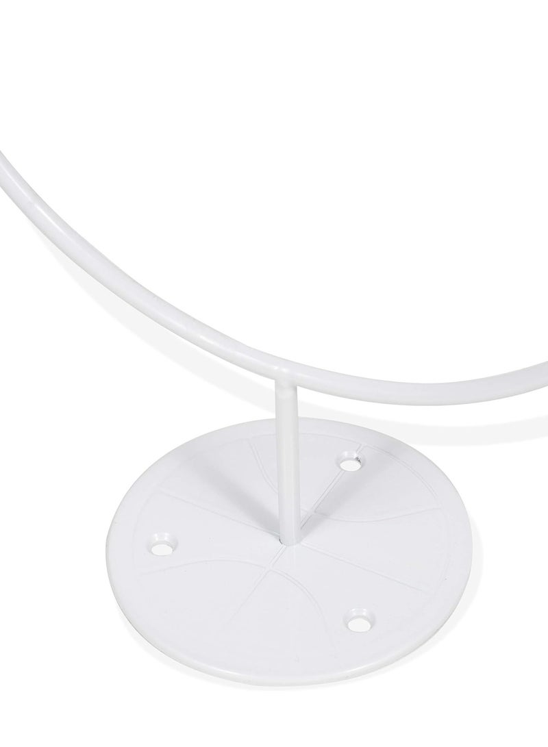 Generic COOLBABY wall mounted basketball, soccer, ball rack organization and storage rack, metal white  - Image 3