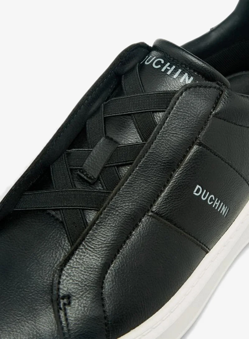 DUCHINI BLACK Men Slip-On Ankle Sneakers for Men | Best Price UAE