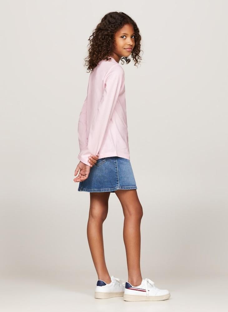 TOMMY HILFIGER 2-Pack Essential Signature Long Sleeve Tops - Image 3