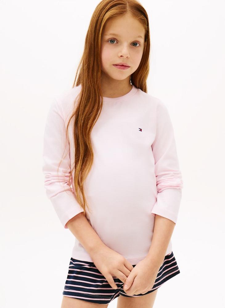 TOMMY HILFIGER 2-Pack Essential Signature Long Sleeve Tops - Image 2