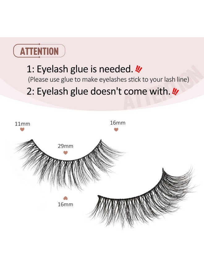 اونلي اول رموش طبيعية رموش خفيفة رموش صناعية بمظهر طبيعي رموش طبيعية واسعة رموش صناعية رموش ناعمة ورقيقة 7 أزواج D-K06 - Image 1