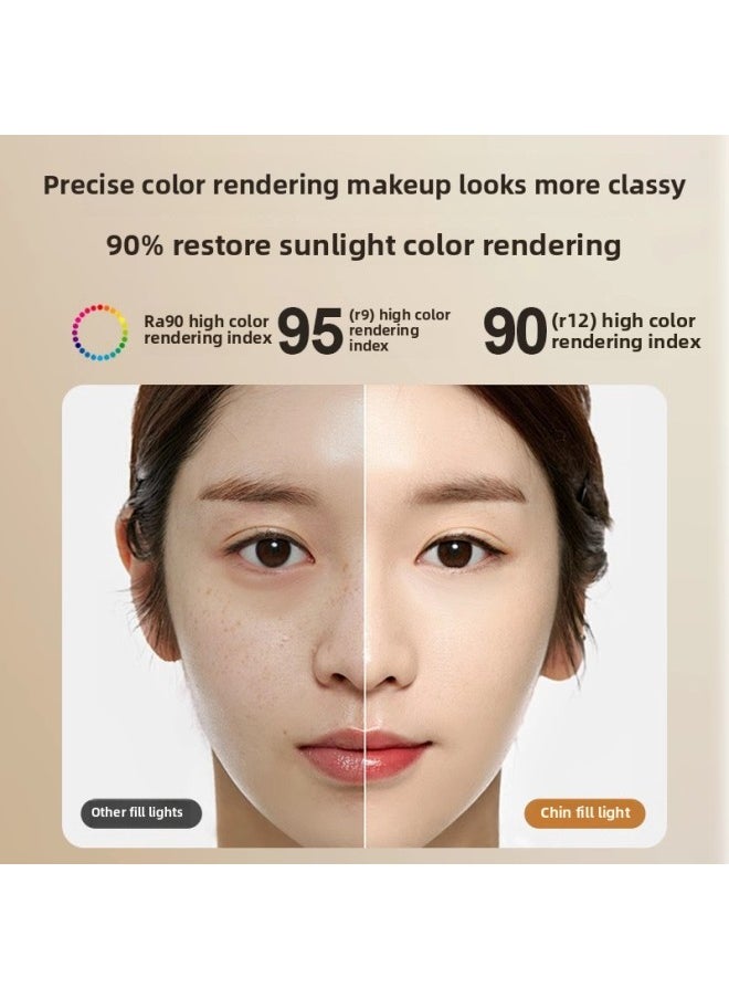 General - Professional Live Chin Lights Special Desktop Eye Protection Lamp For Anchor-Light Source Color:-- The Following Are▶Brightening And Whitening◀Magnetic Chin Fill Light-- - Image 1
