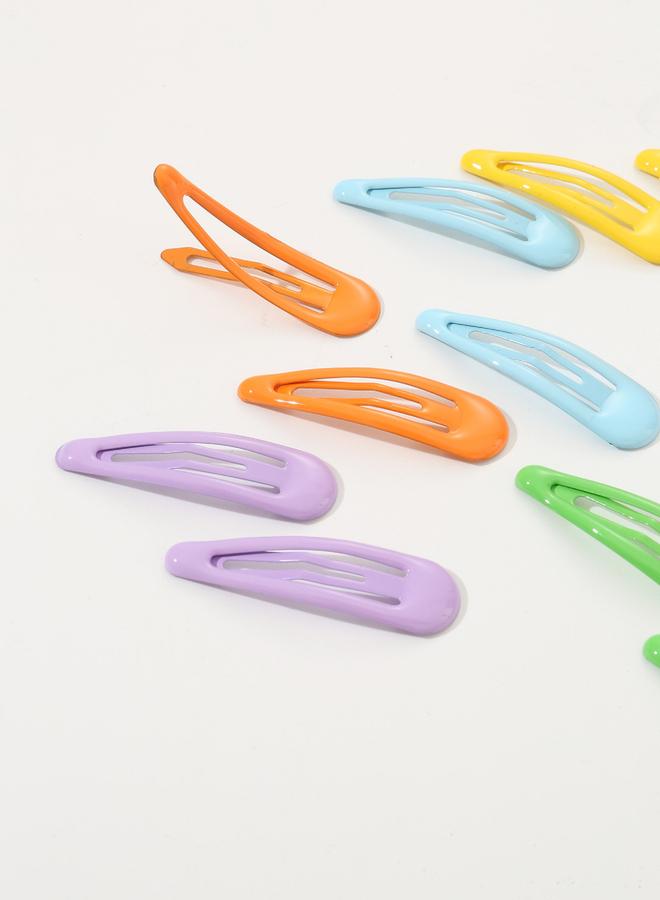 تايك تو مجموعة من 14 مشبك شعر سادة - Image 4