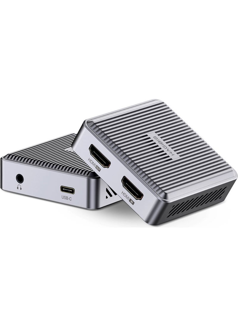 Hagibis - Shaza 4K 1080P HDMI Extender Aux and Type-C Input Supported - Image 1