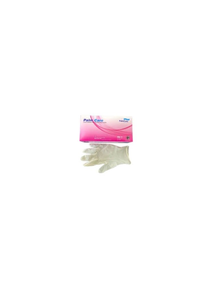 Generic Palm Care Powder Free Latex Examination  Gloves 100/Pack  - Image 2