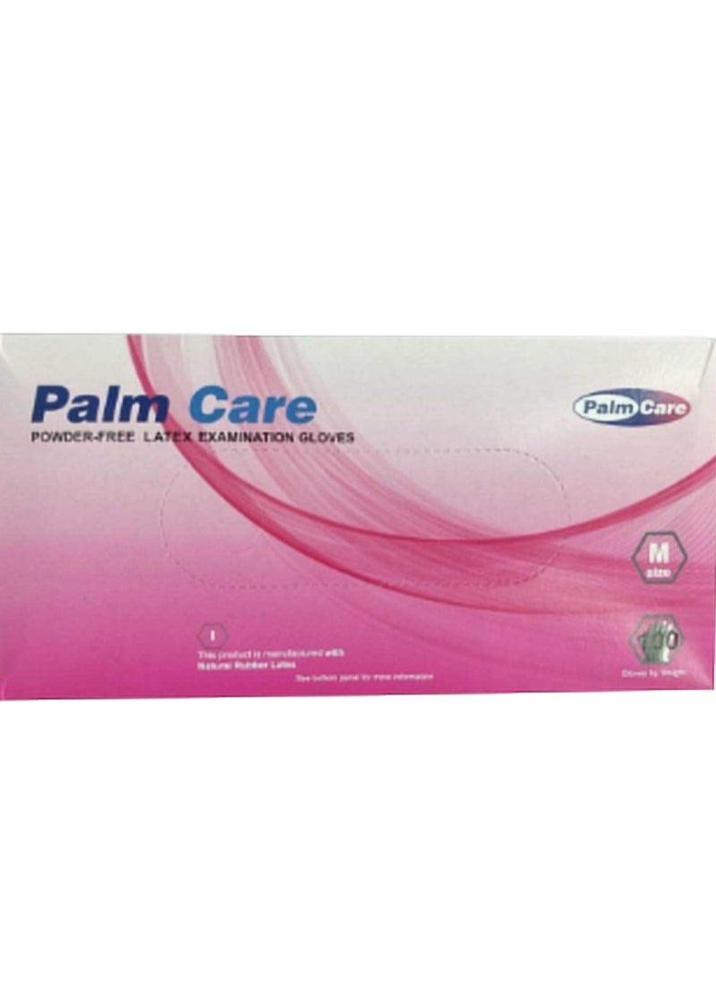 Generic Palm Care Powder Free Latex Examination  Gloves 100/Pack  - Image 1