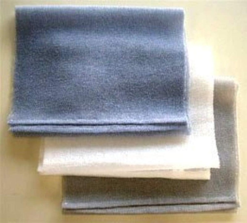 Salux Super Hard Nylon Bath Wash Cloth - Grey - Image 2