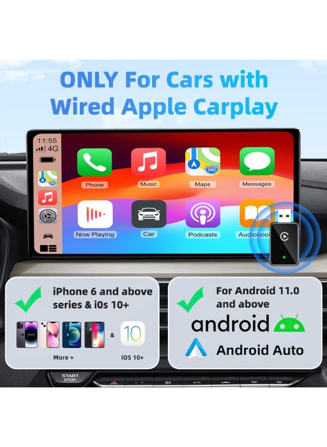 محول كار بلاي لاسلكي 2025 - يحوّل CarPlay السلكي إلى لاسلكي، عملي وسهل الاستخدام للسيارات من 2016 فصاعدًا - Image 5