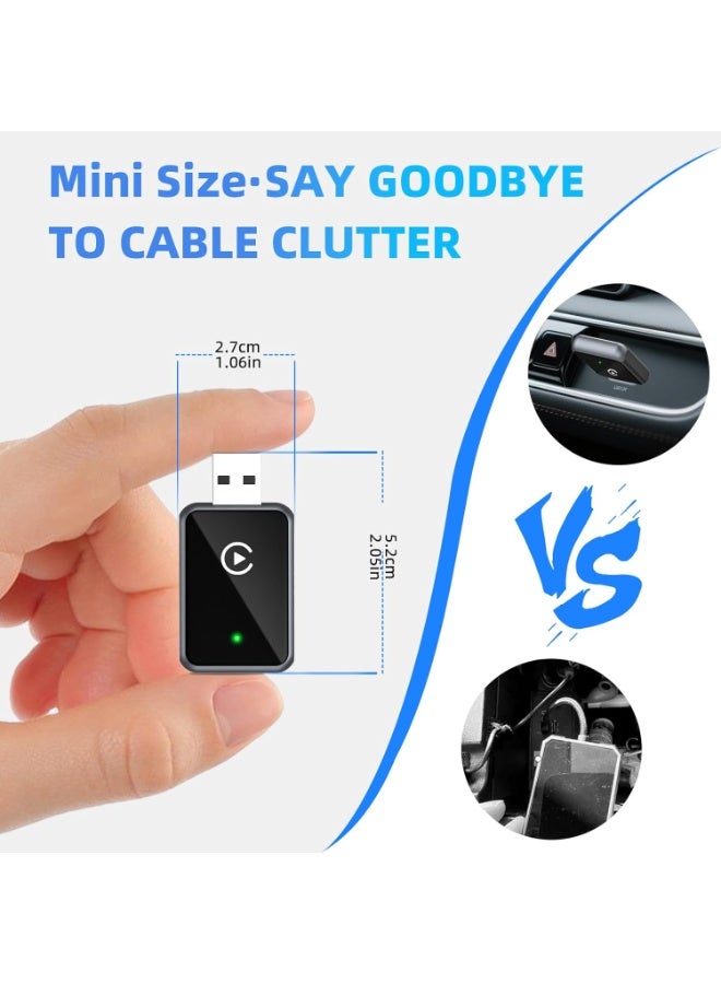 محول كار بلاي لاسلكي 2025 - يحوّل CarPlay السلكي إلى لاسلكي، عملي وسهل الاستخدام للسيارات من 2016 فصاعدًا - Image 2