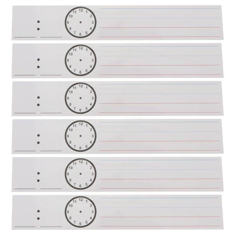 40 Pcs Erasable Sentence Strips Children Learning Sentence Strip Office Supplies - Image 1