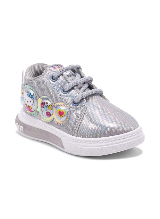 KATS Girls Hello Kitty Textured Sneakers with Comfort Insole - Image 5