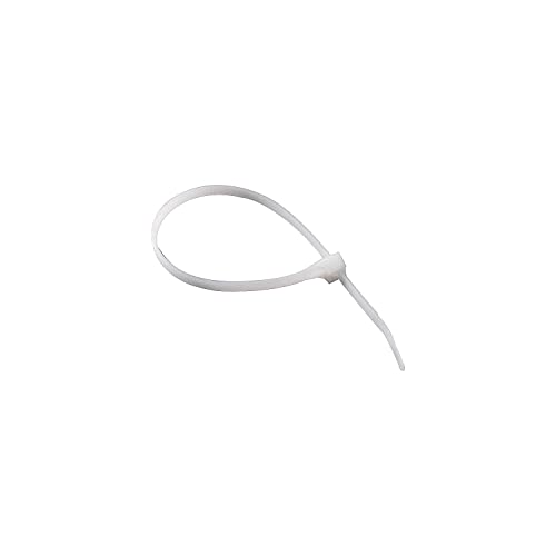 Gardner Bender 46-308 DoubleLock Cable Tie, 8 inch, 75 lb, Electrical Wire and Cord Management, Nylon Zip Tie, 100 Pk, Natural White - Image 2