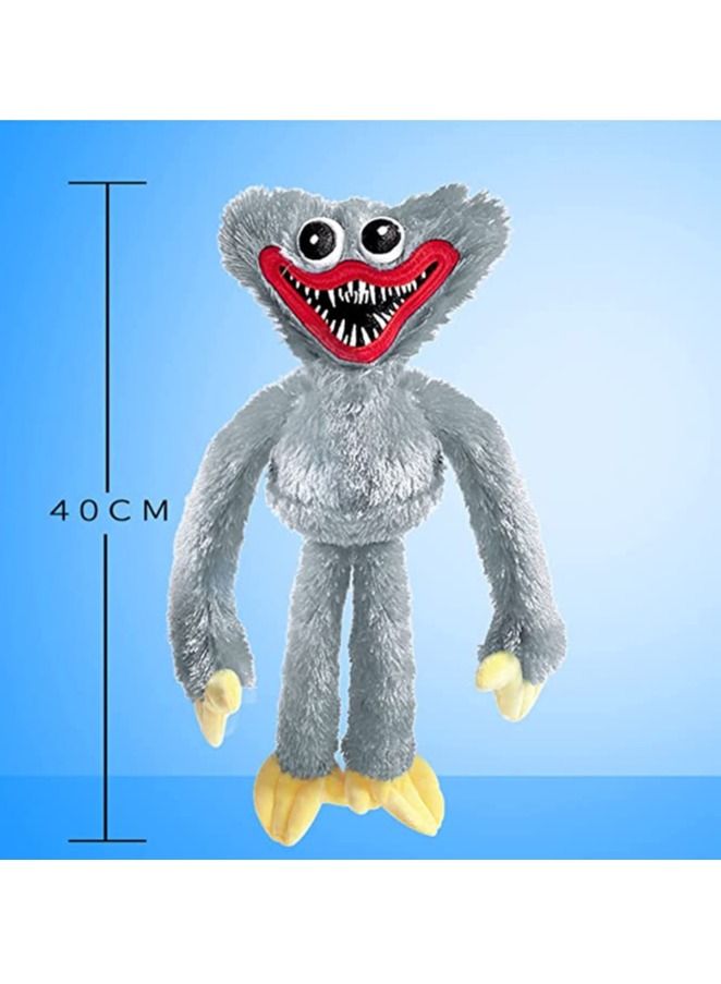 Huggy Wuggy Poppy Playtime Soft Toy Plush Soft Animal Toy  grey-40cm - Image 2