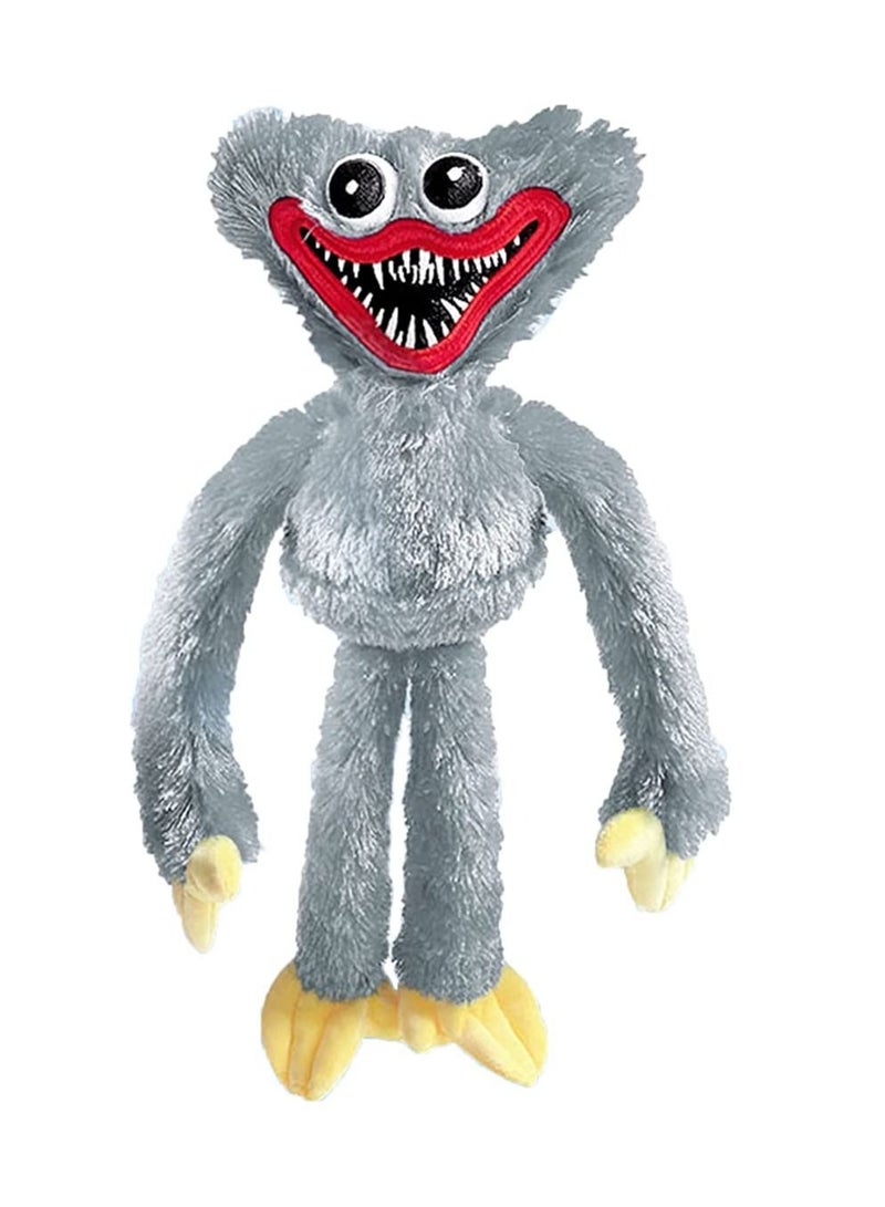 Huggy Wuggy Poppy Playtime Soft Toy Plush Soft Animal Toy  grey-40cm - Image 1