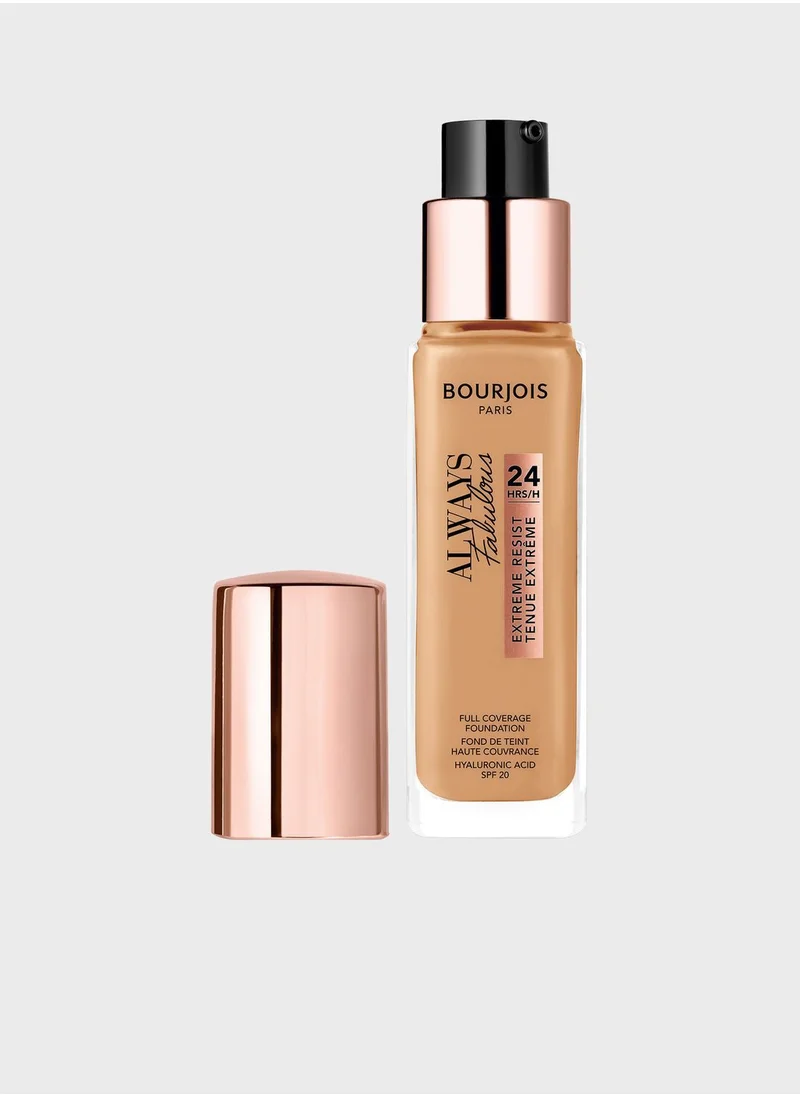 BOURJOIS PARIS Always Fabulous 24HRS Foundation 410 Golden beige