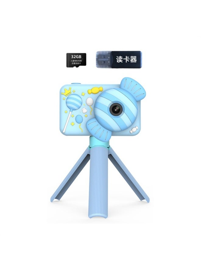 Gmark Hd Dual Lens Children's Digital Camera Mini Slr With Bracket Gift Digital Camera - Image 1